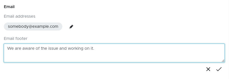 Email configuration in Semonto